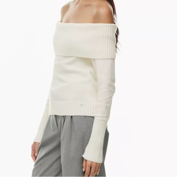 NWT Sunday Best color Whisper white Topaz Sweater - Picture 6 of 7